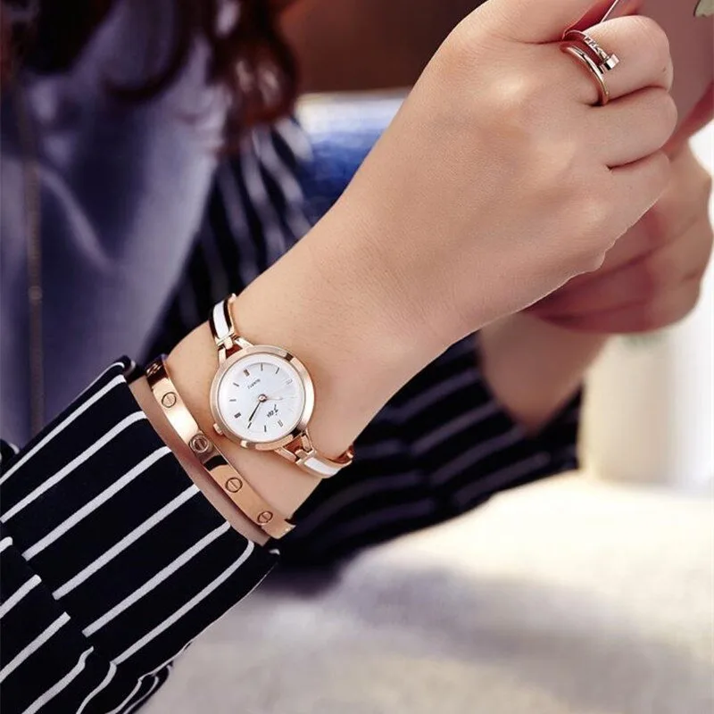 Various styles of men's and women's watches
