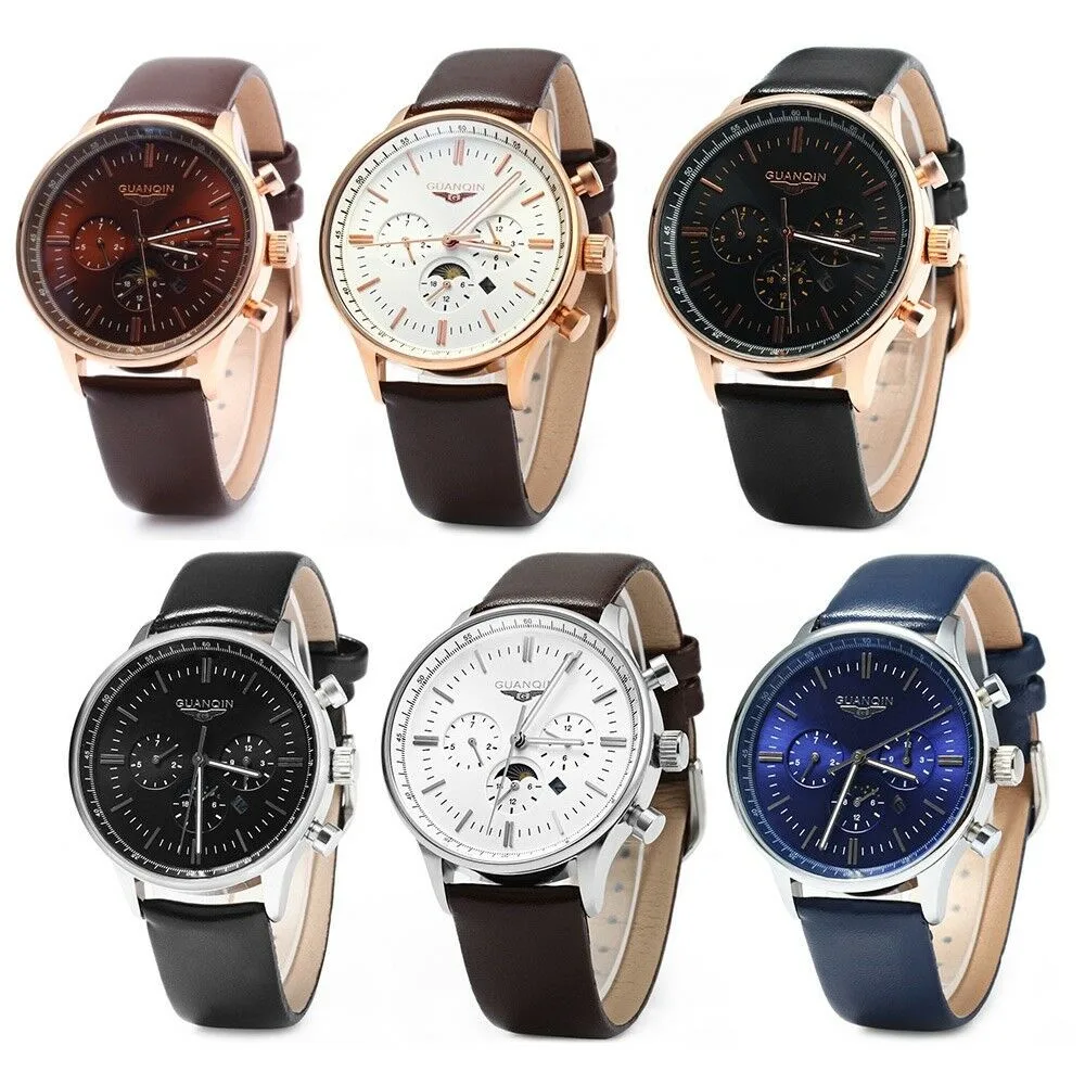 Examples of watch colors and materials