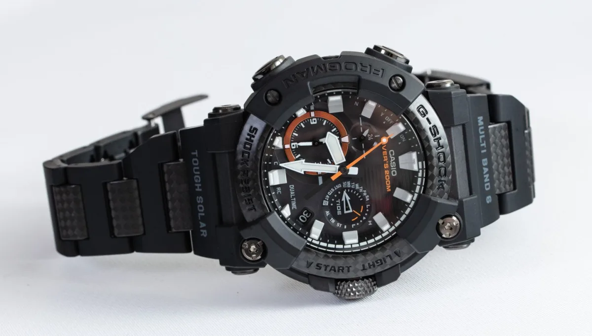 Material details of Casio Frogman GWF-A1000XC-1A bracelet links