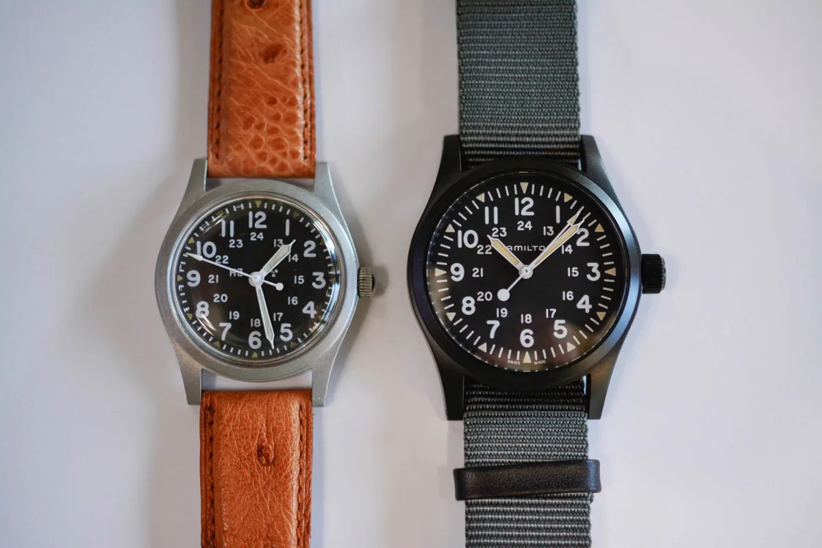 Hamilton Khaki Field Mechanical historical inspiration