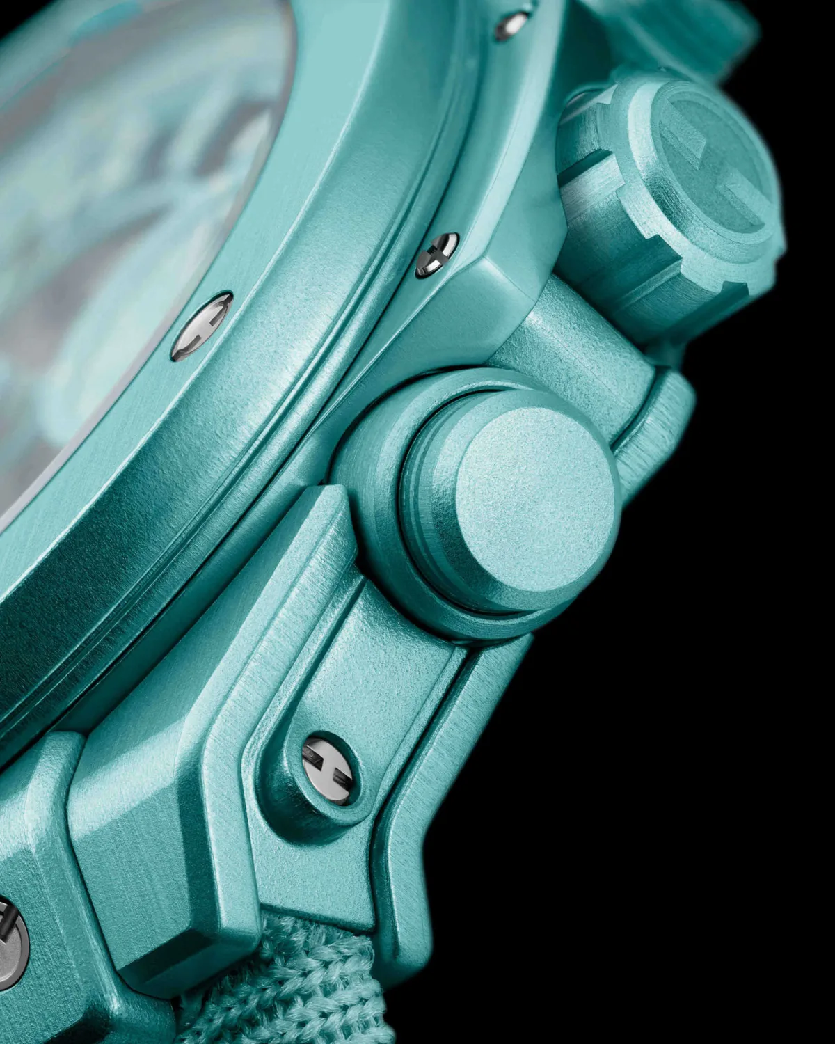 Close-up of Hublot Big Bang Unico Summer Edition