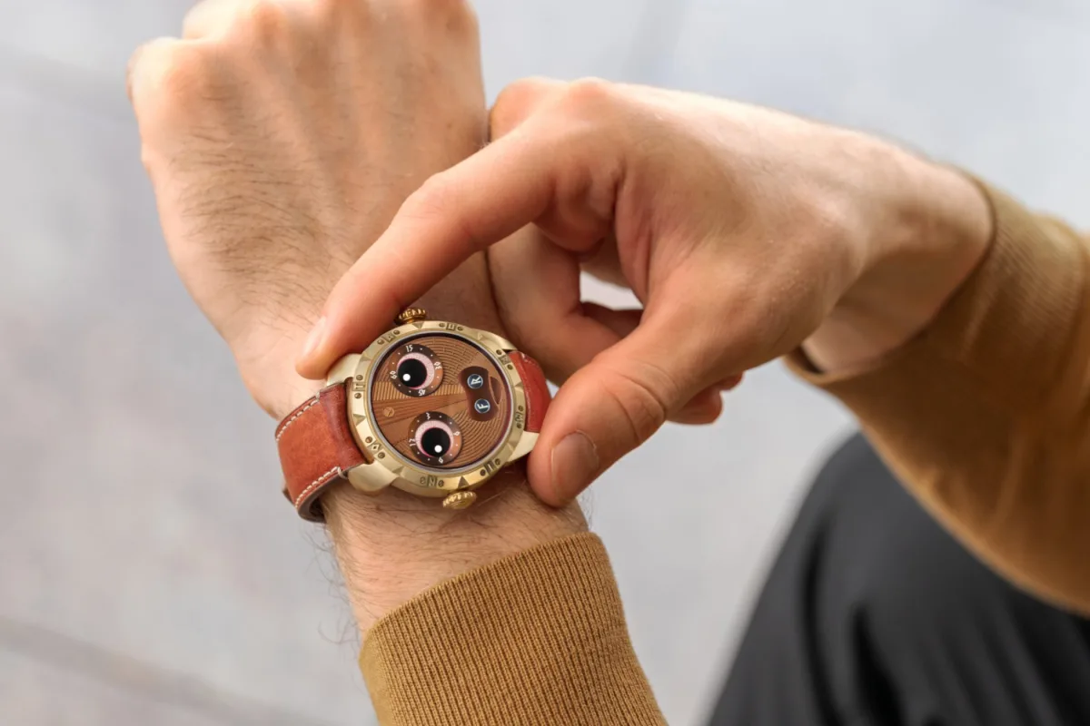 Konstantin Chaykin Minotaur Special Edition watch face