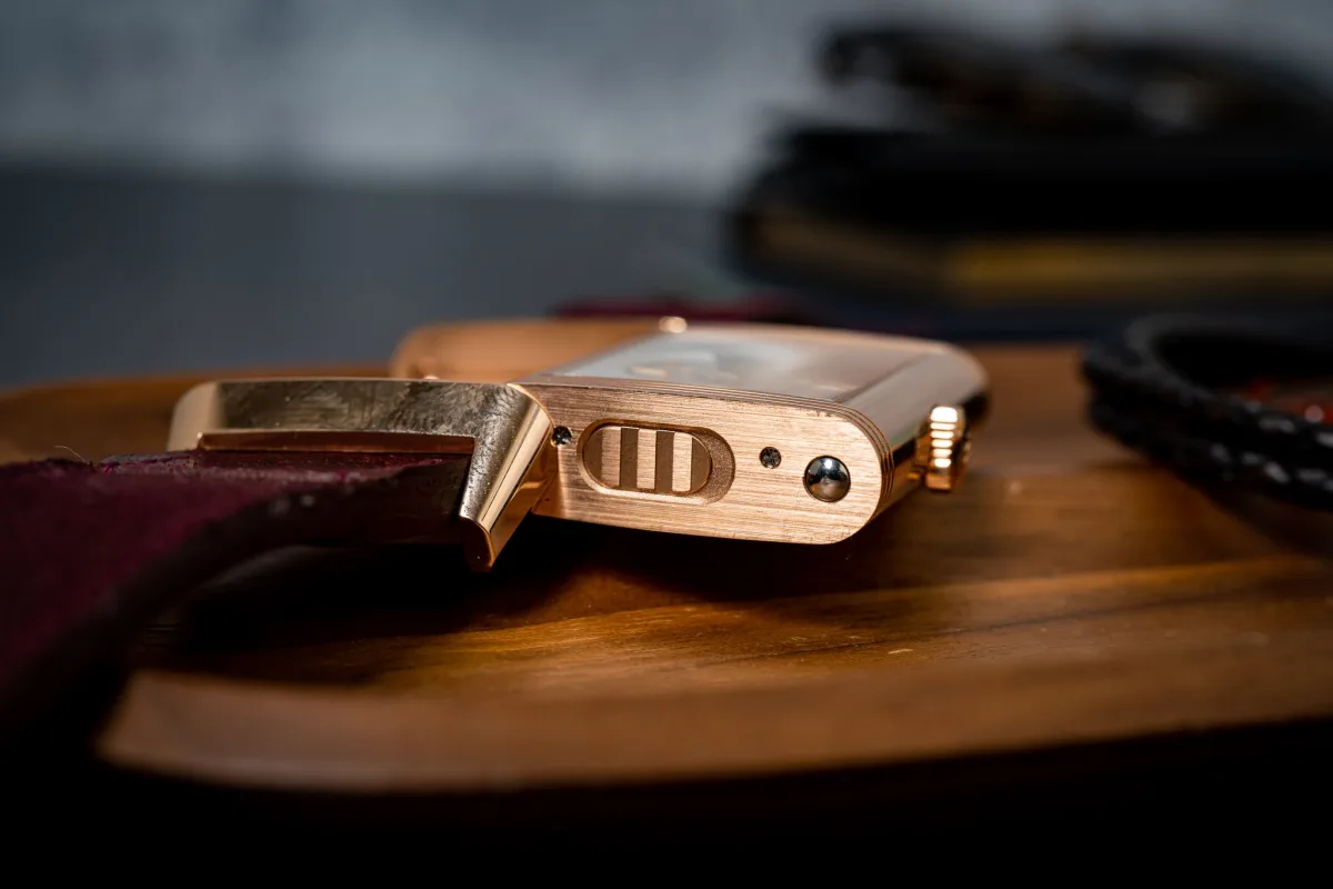 Red-dial Jaeger-LeCoultre Reverso Tribute Duoface Fagliano