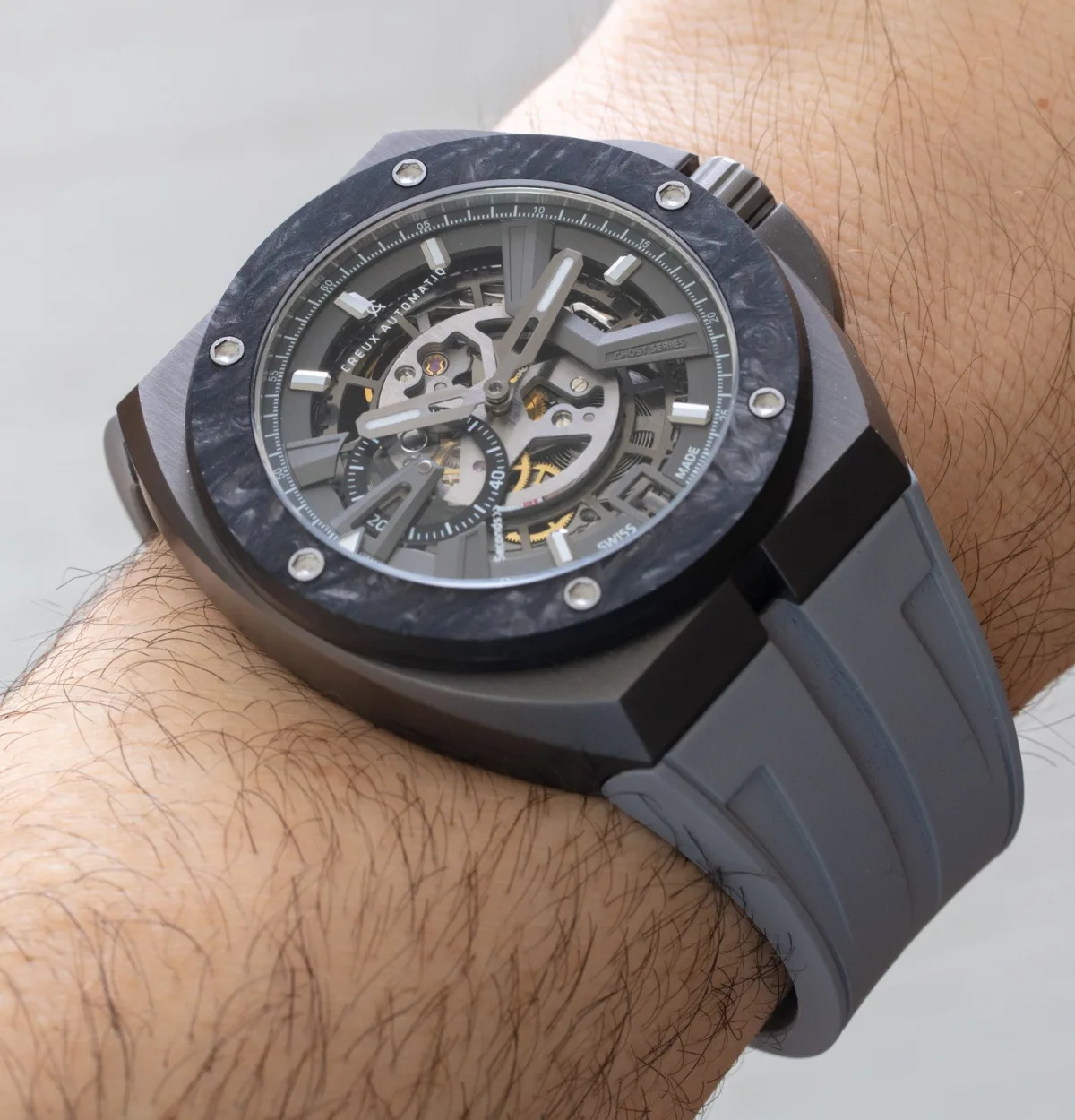 Creux Automatiq Ghost V3 Mono watch face