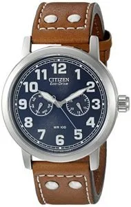 Citizen Eco-Drive AO9030-05L Avion watch with blue dial