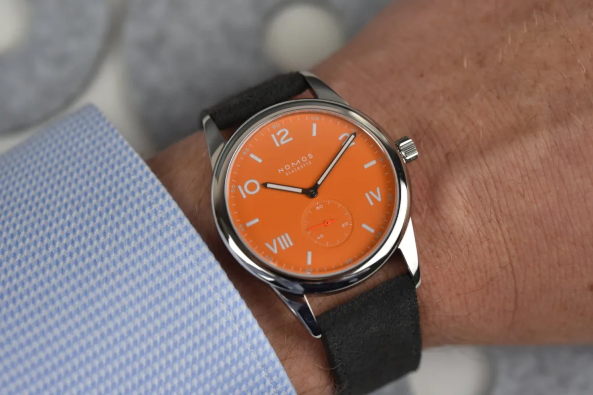 Dial details of Nomos Club Campus Future Orange