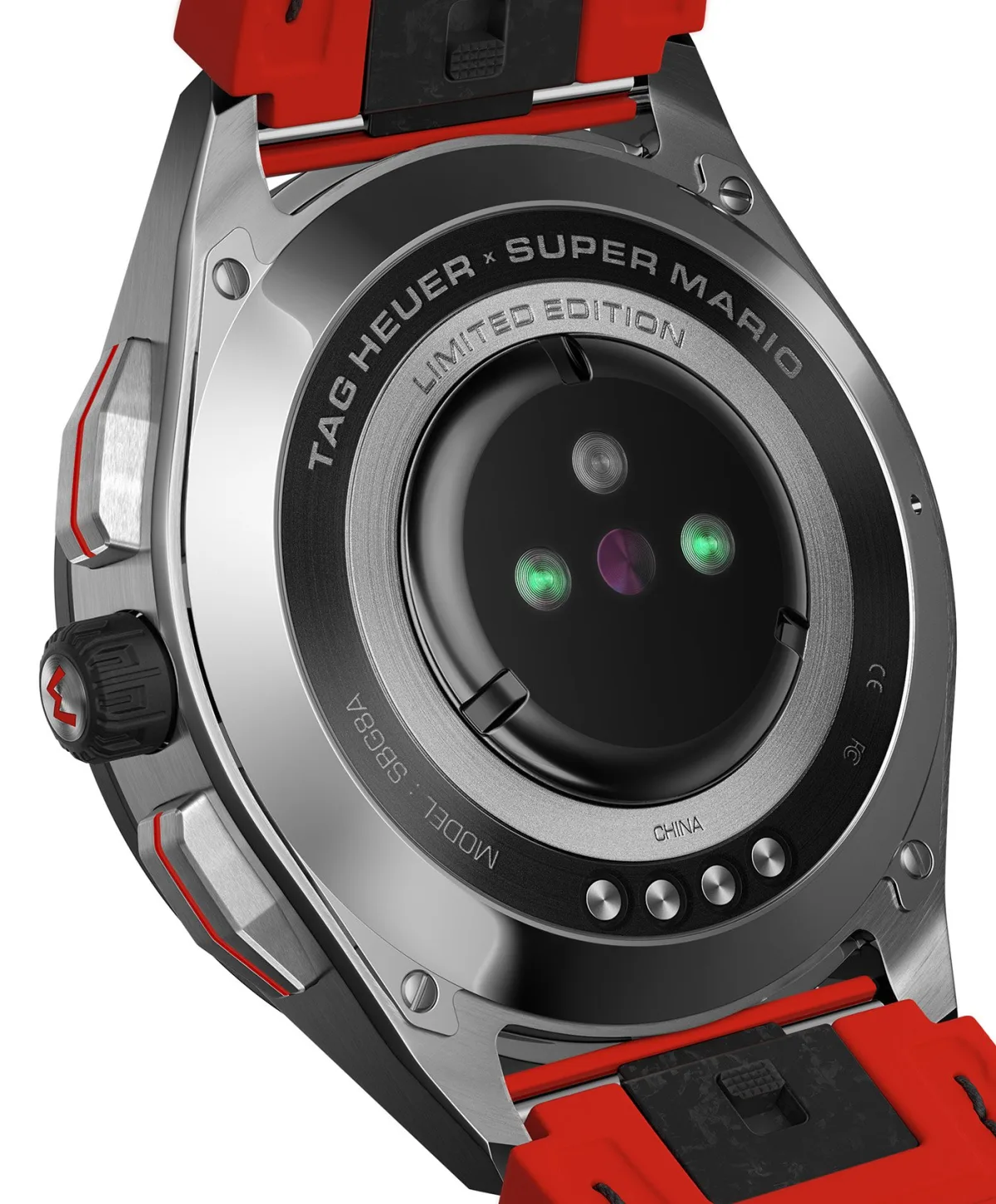 TAG Heuer Connected X Super Mario smartwatch features.