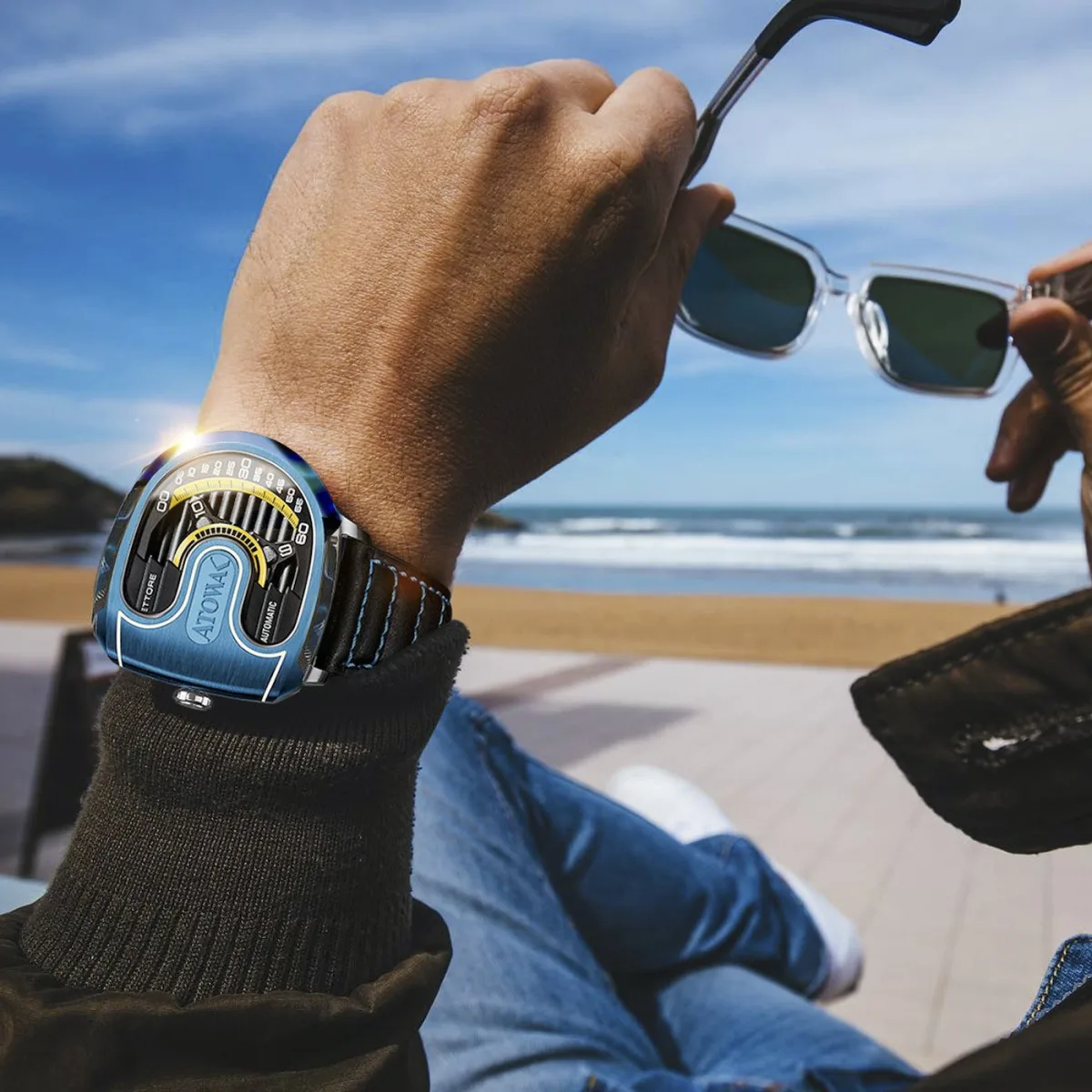 ATOWAK ETTORE watches showcasing supercar-inspired design
