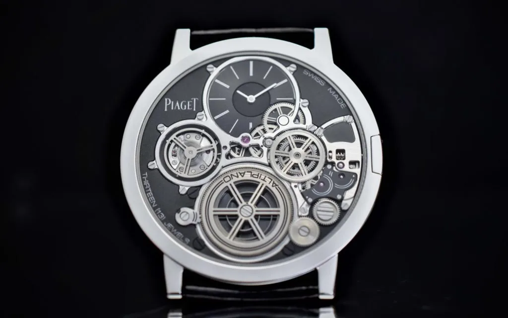 Piaget Altiplano watch with micro-rotor