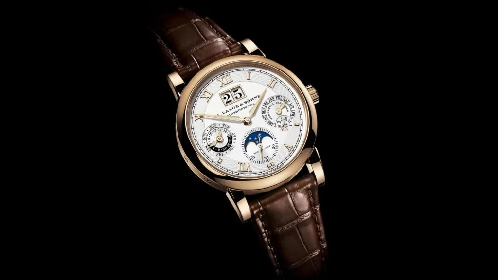 A. Lange & Söhne Langematik watch with micro-rotor