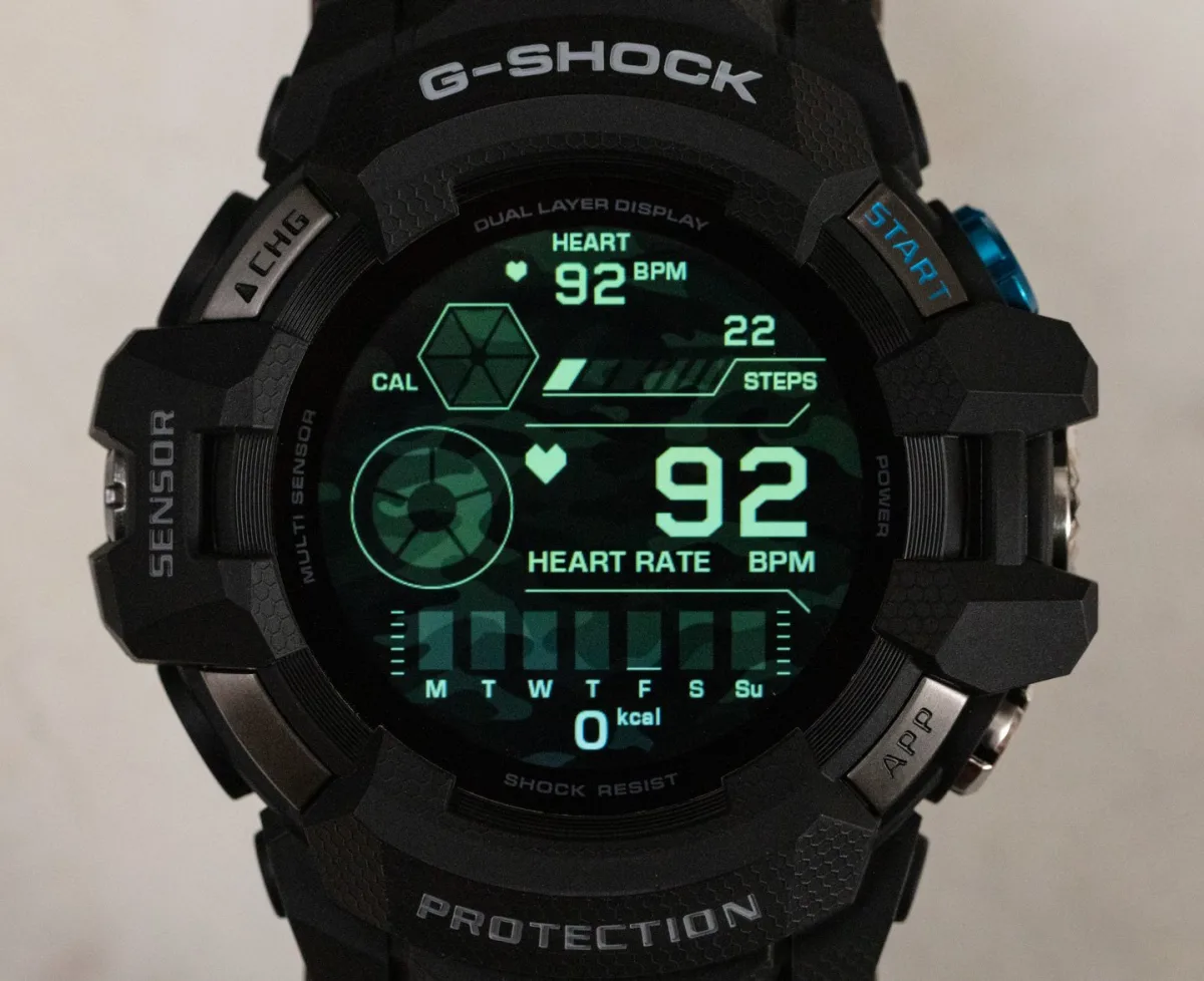 Casio G-Shock GSWH1000 with rugged design