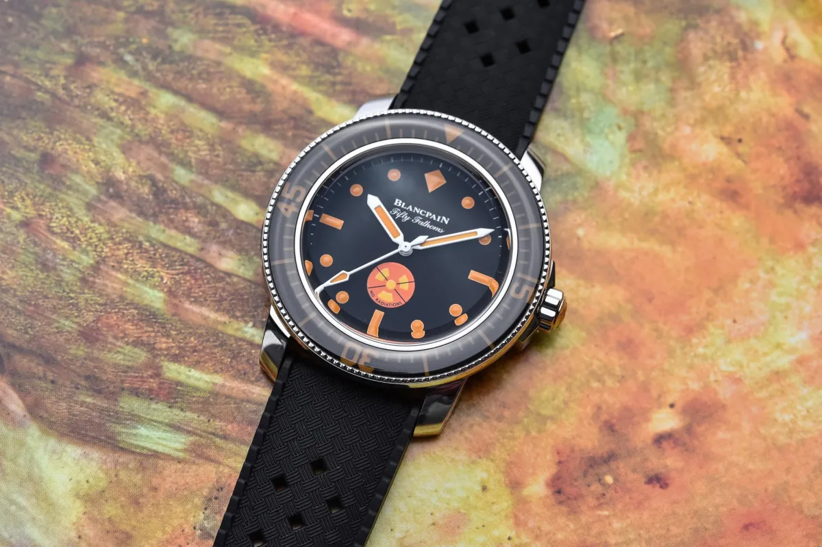 Blancpain's compact steel case re-edition