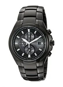 Citizen Men's CA0265-59E Eco-Drive Watch with honeycomb dial