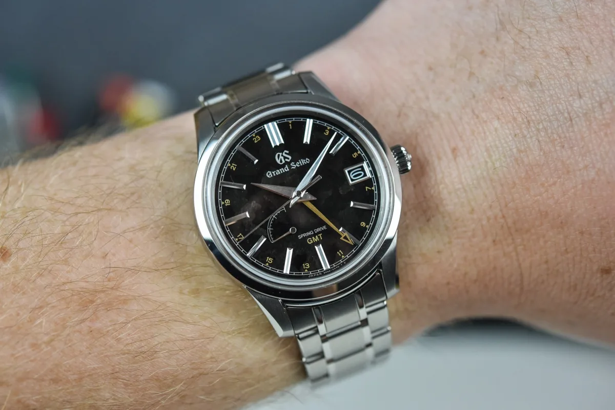 Back view of Grand Seiko Elegance Spring Drive