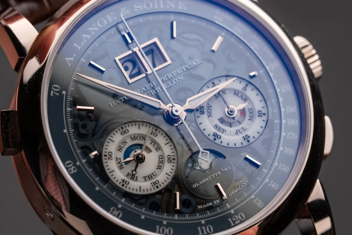 A. Lange & Söhne Datograph with Alpha-style hands