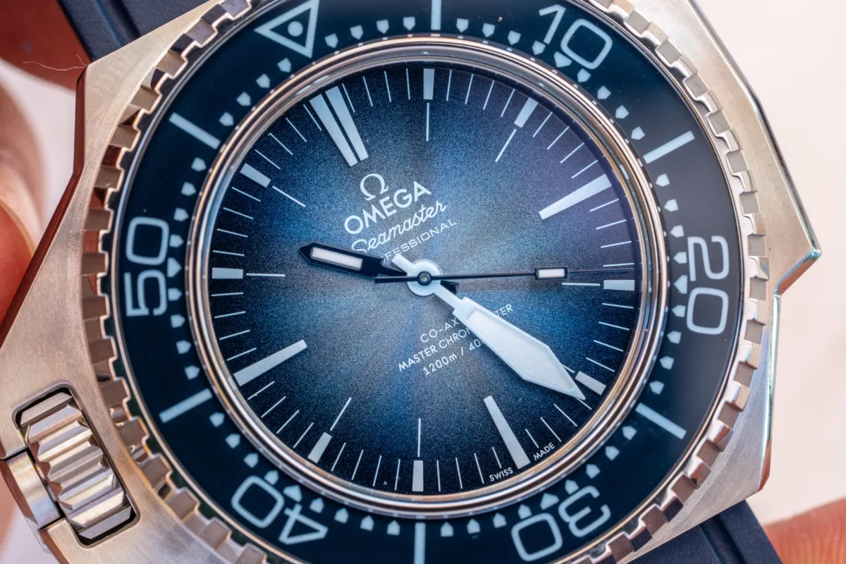 Omega Ploprof with plongeur-style hands