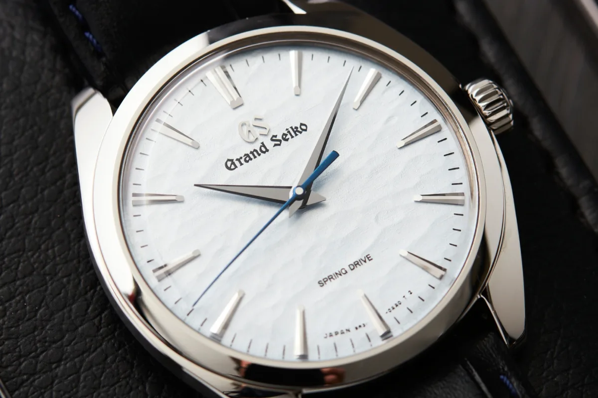 Grand Seiko SBGY007 Omiwatari with dauphine-style hands