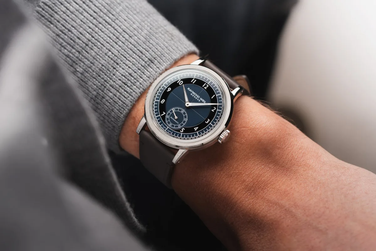 Raymond Weil Millesime Small Seconds with interchangeable straps and bracelet