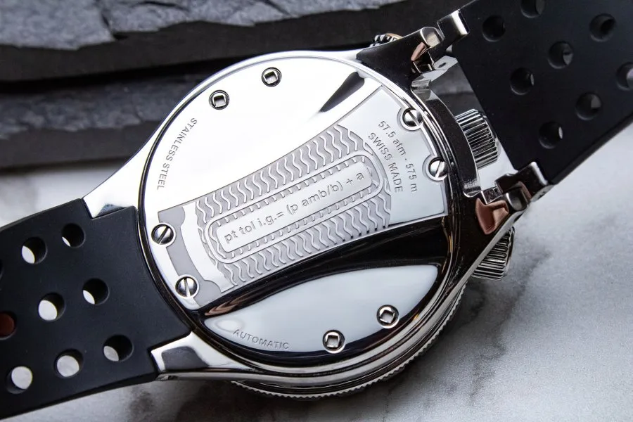 Sellita SW300 movement in Bühlmann Decompression 02