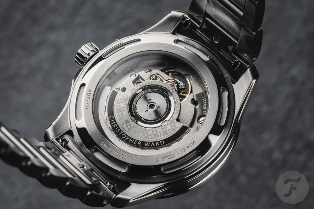 Christopher Ward C63 Sealander GMT white dial