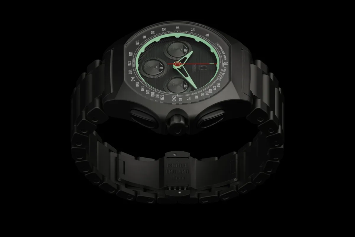 Isotope Moonshot Stealth chronograph