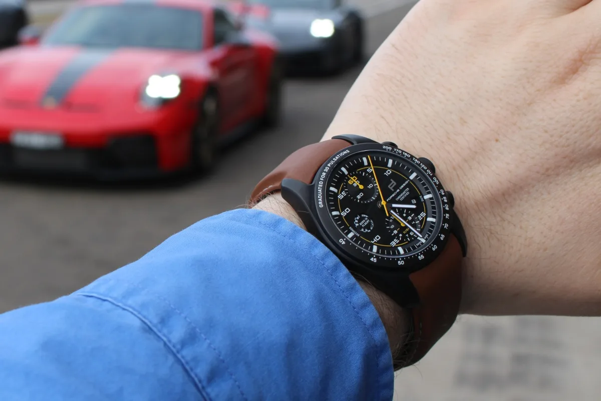 Porsche Design Chronograph 911 GT3 Touring side view