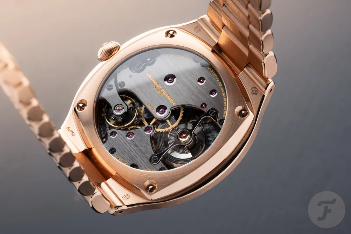 Laurent Ferrier Sport Auto 79 watch with integrated bracelet