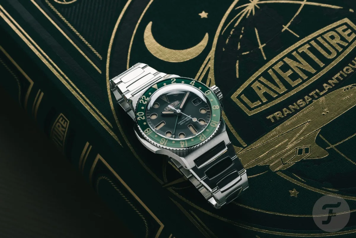 Laventure Transatlantique II GMT vintage-inspired