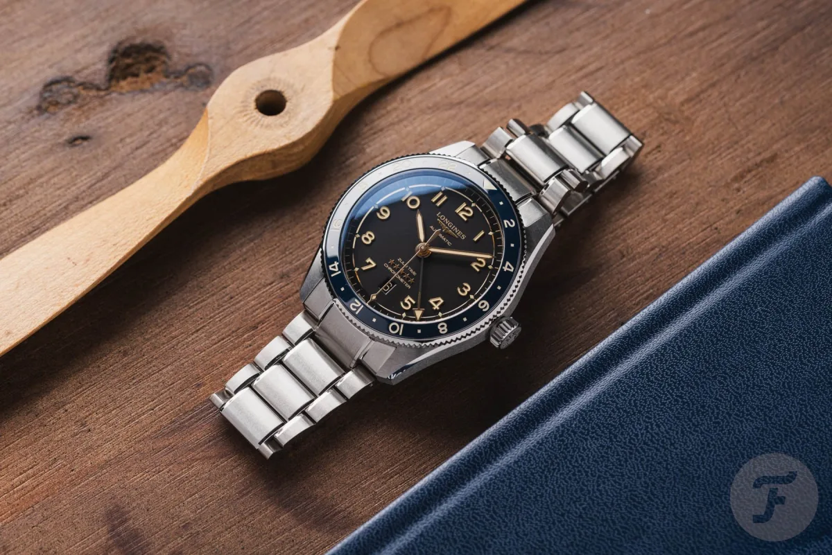 Longines Spirit Zulu Time on wrist