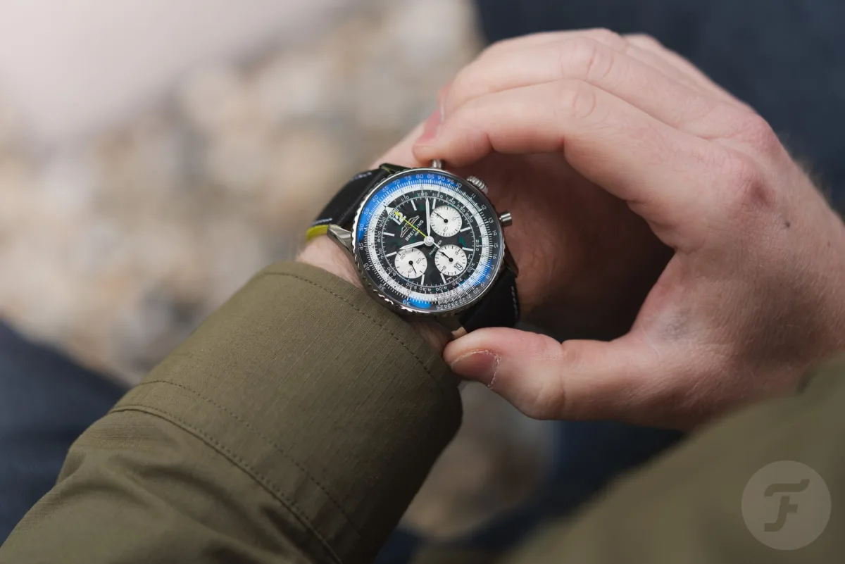 Breitling Navitimer B01 Chronograph 43 Aston Martin watch