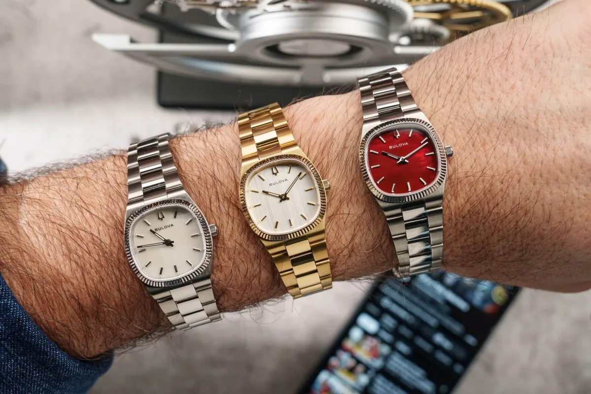 Bulova Super Seville Mini watch on wrist