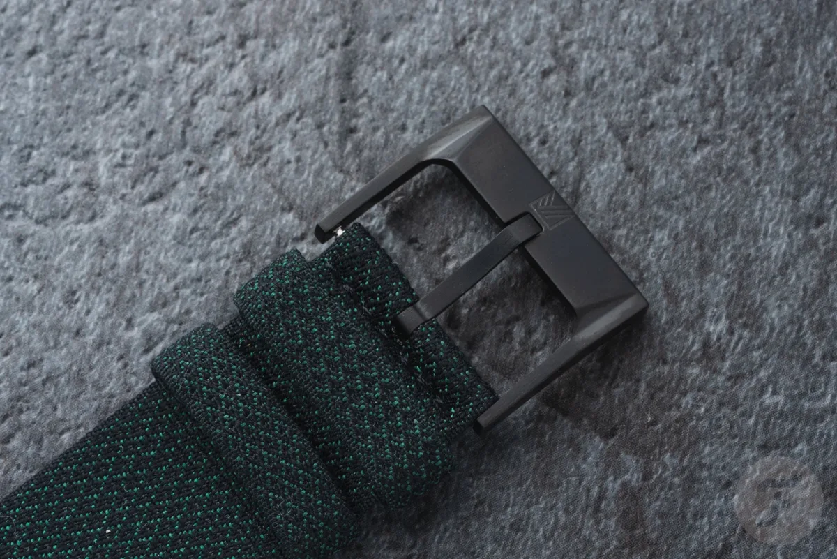Jacquard straps of March LA.B AM2 Nyctalope Carbon