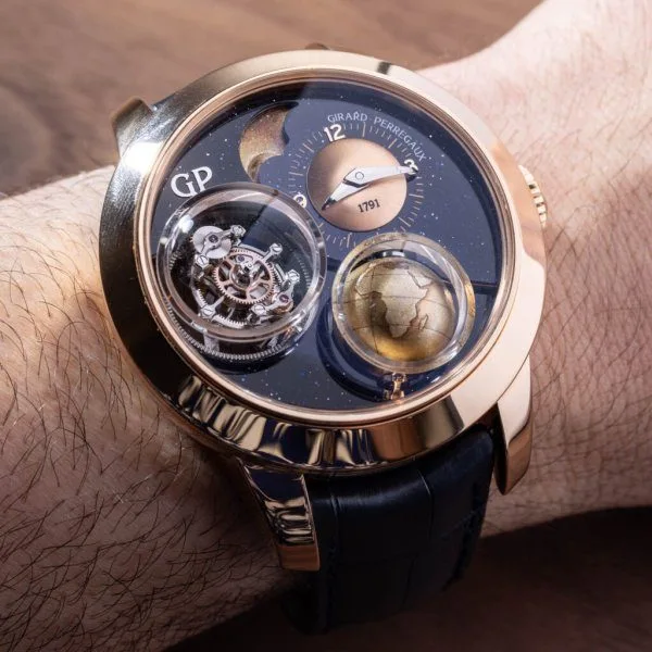 Dial of Girard-Perregaux Planetarium Tri-Axial