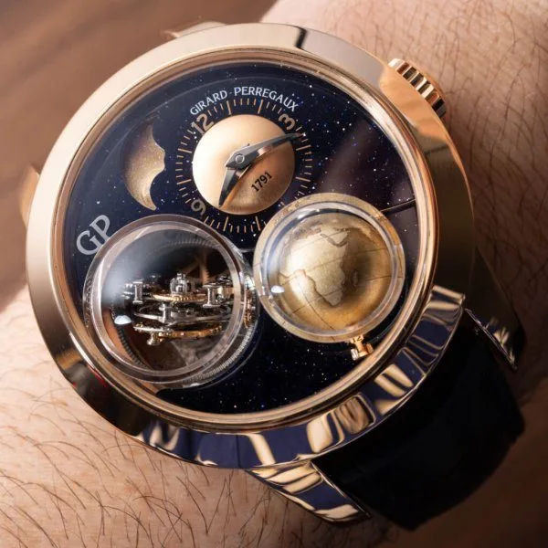 Girard-Perregaux Planetarium Tri-Axial on wrist