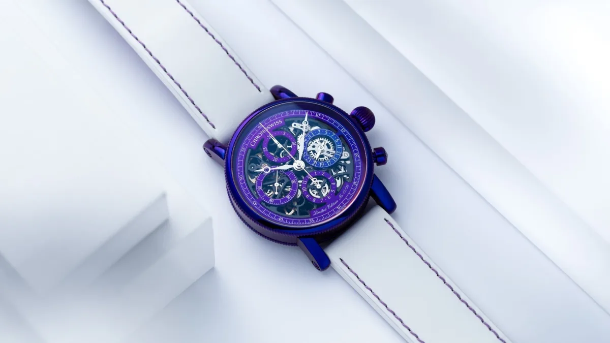 Chronoswiss Opus Chronograph Purple Rain watch