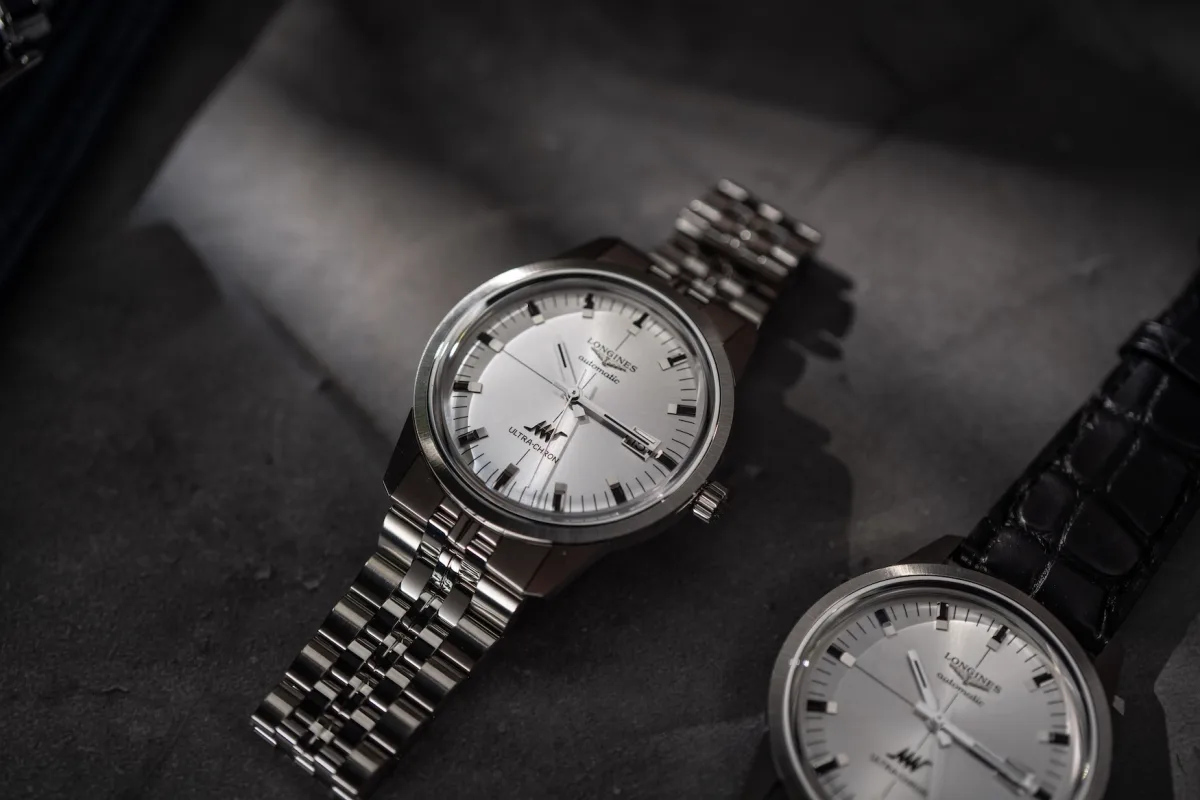 Graph showing Tudor and Longines sales