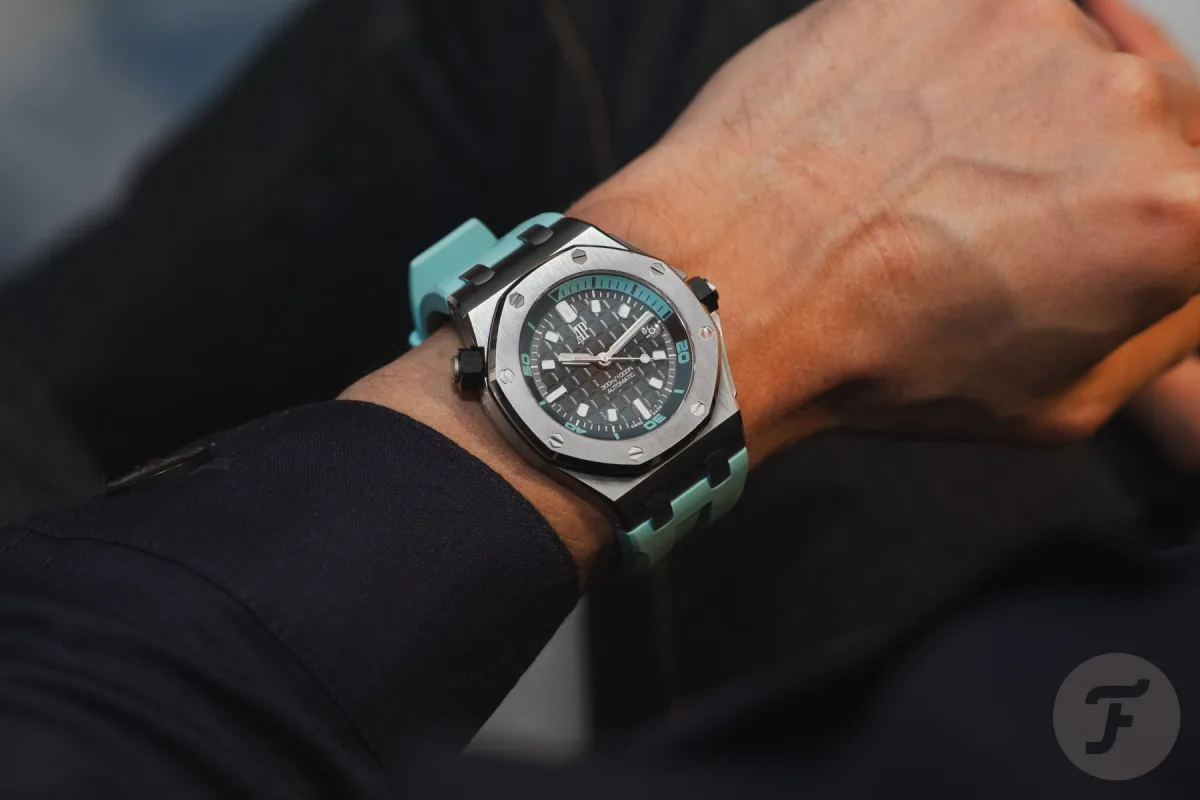 Audemars Piguet ROO Diver with massive case and internal diving bezel