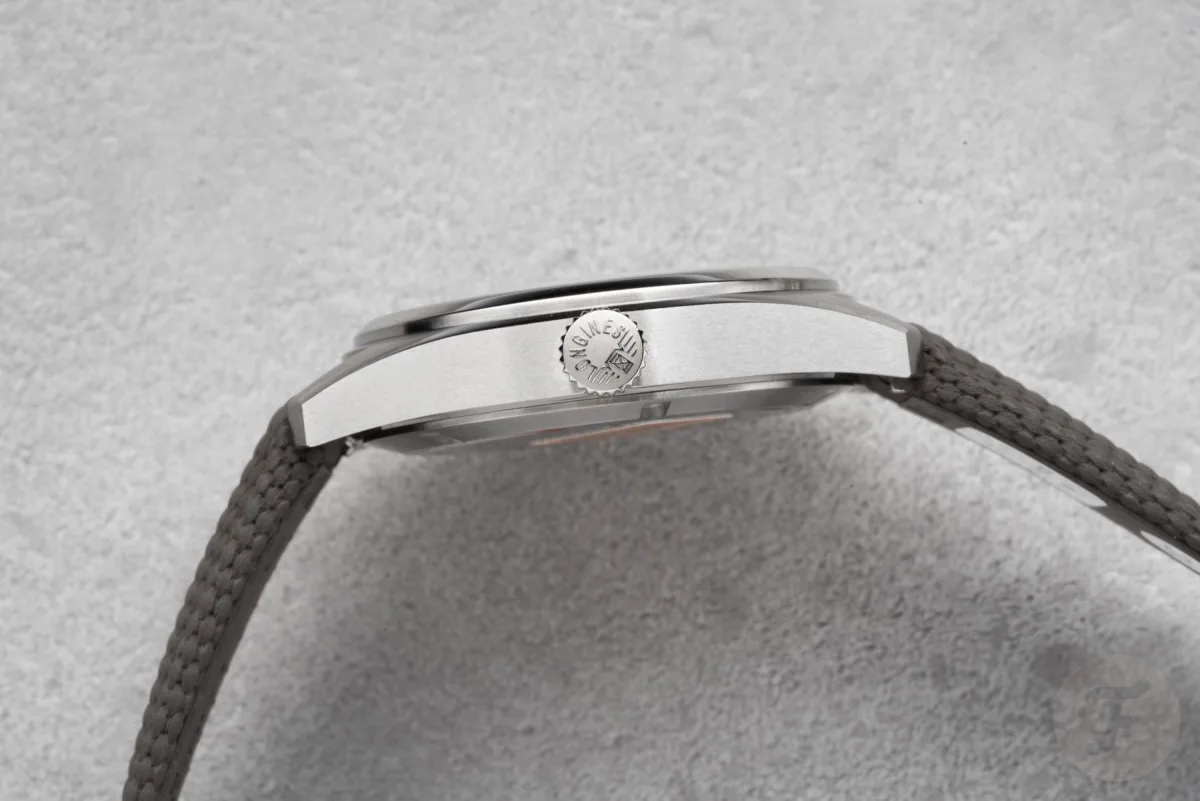Longines Spirit watch with polished finish