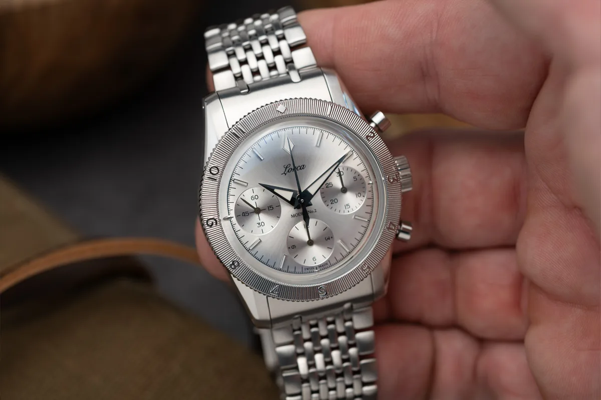 Lorca Model No. 2 Chronograph with classic design