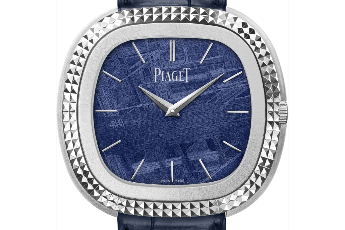 Piaget Andy Warhol with blue meteorite dial