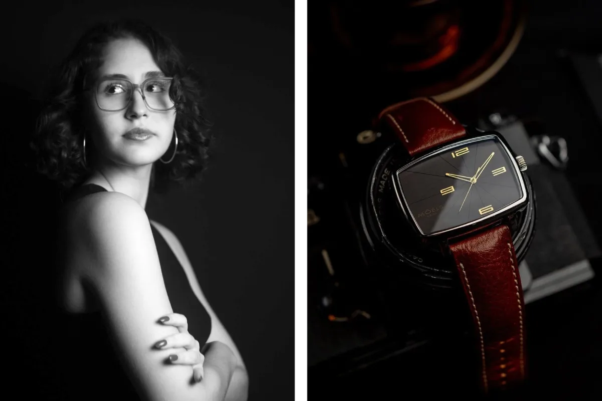 Betina Menescal working on Möels & Co watch design