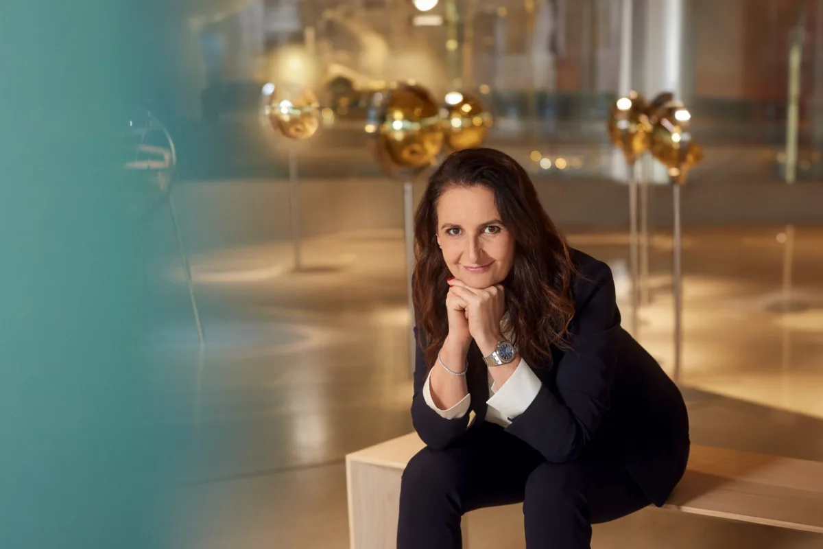 Ilaria Resta, CEO of Audemars Piguet, discussing new initiatives