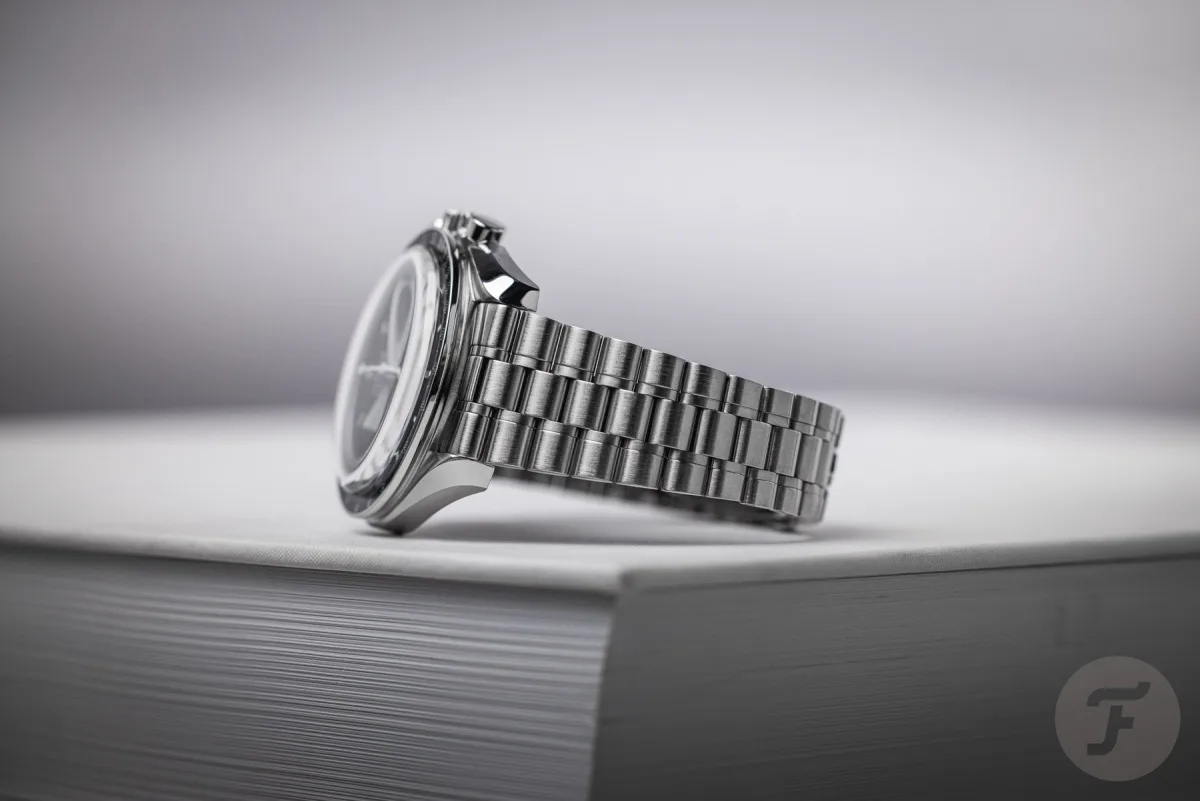 Nixon bracelet on Omega Speedmaster Professional