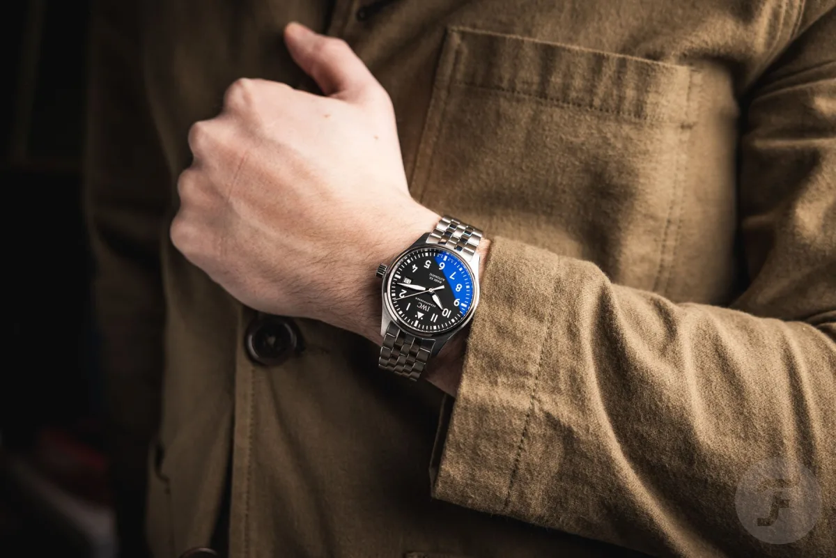 IWC Mark XVI Spitfire watch and its design features
