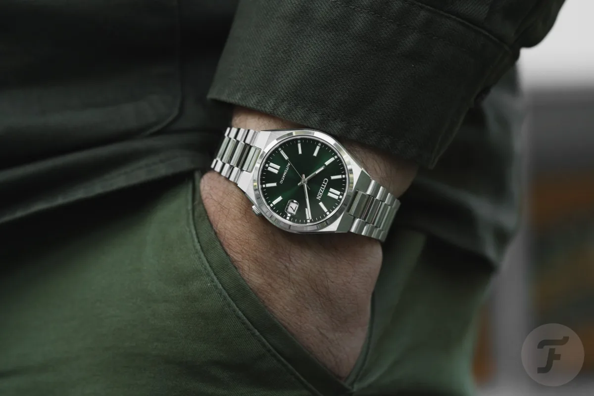 Citizen Tsuyosa 37 on wrist