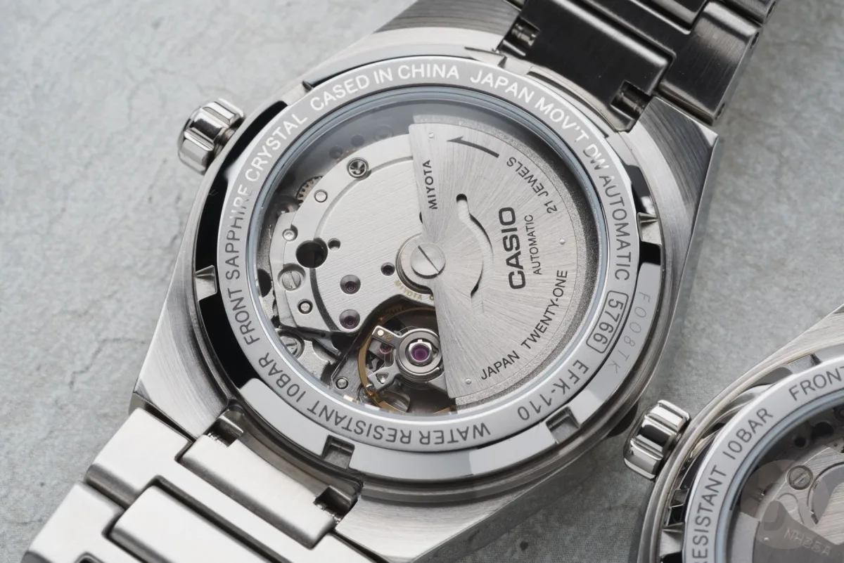 Casio Edifice EFK-110 dial