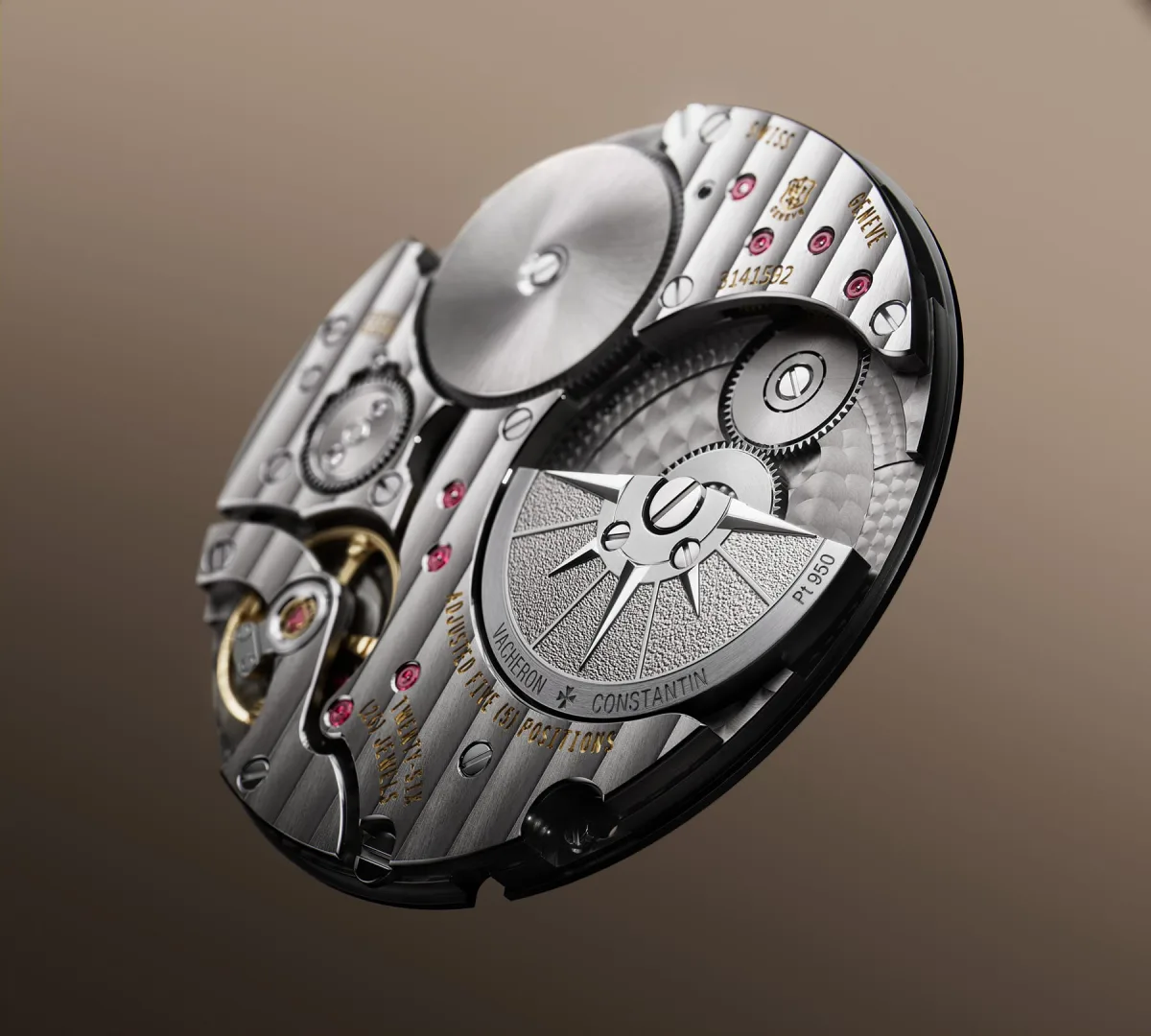 Dial detail of Vacheron Overseas Ultra-Thin