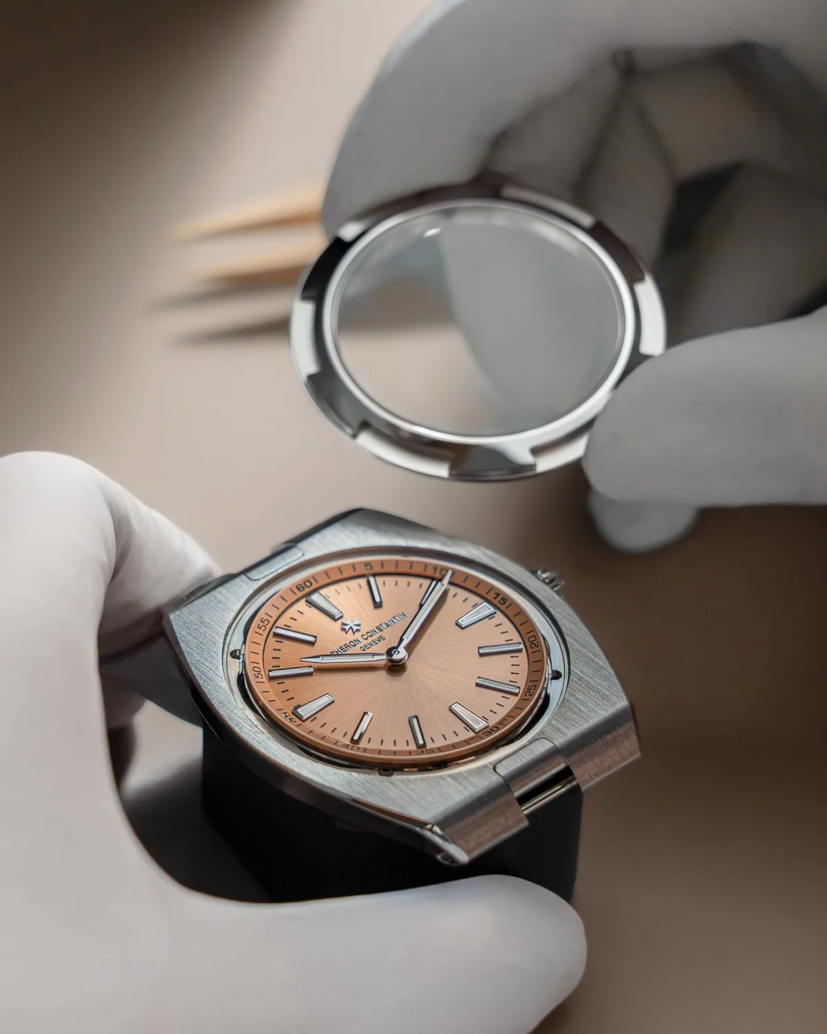 Vacheron Overseas Ultra-Thin bracelet detail