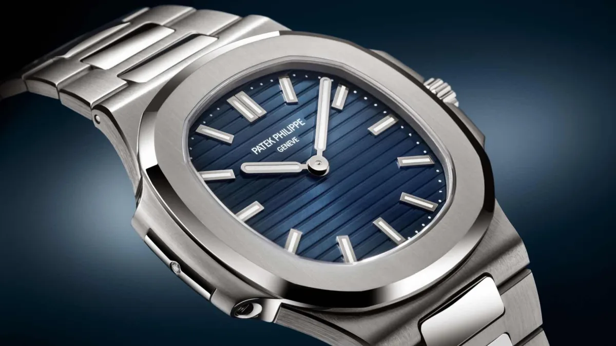 Wrist shot of Patek Nautilus 5610