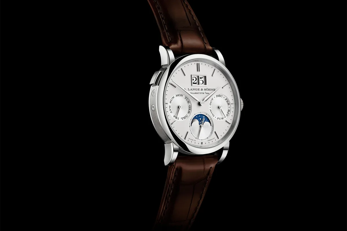 Saxonia Annual Calendar dial layout
